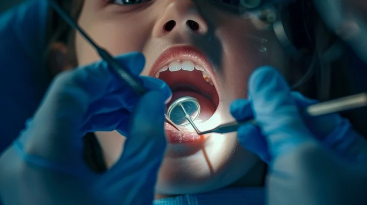 Happy patient smiling